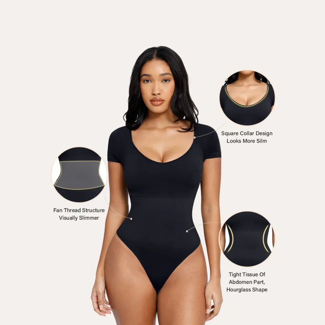 SuperSculpt Short Sleeve Bodysuit