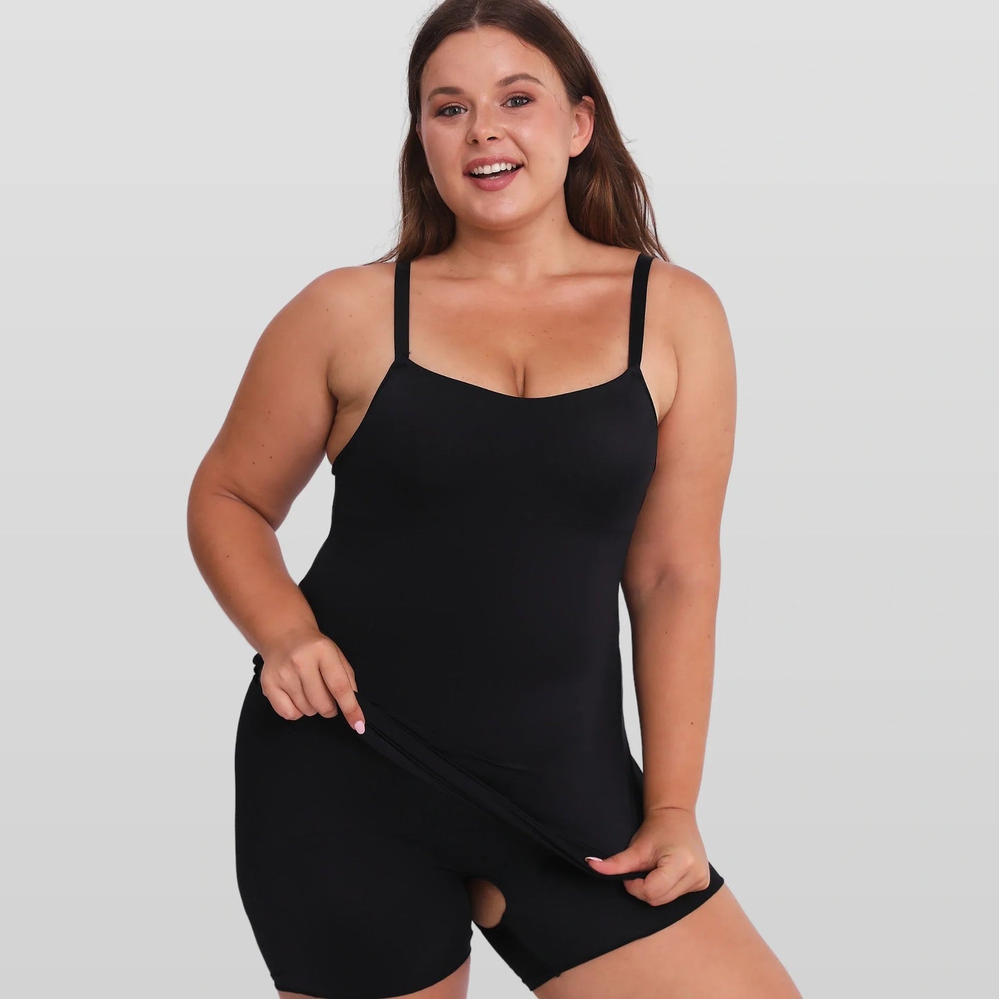 Built - In Shapewear Mini Dress - Luxmery