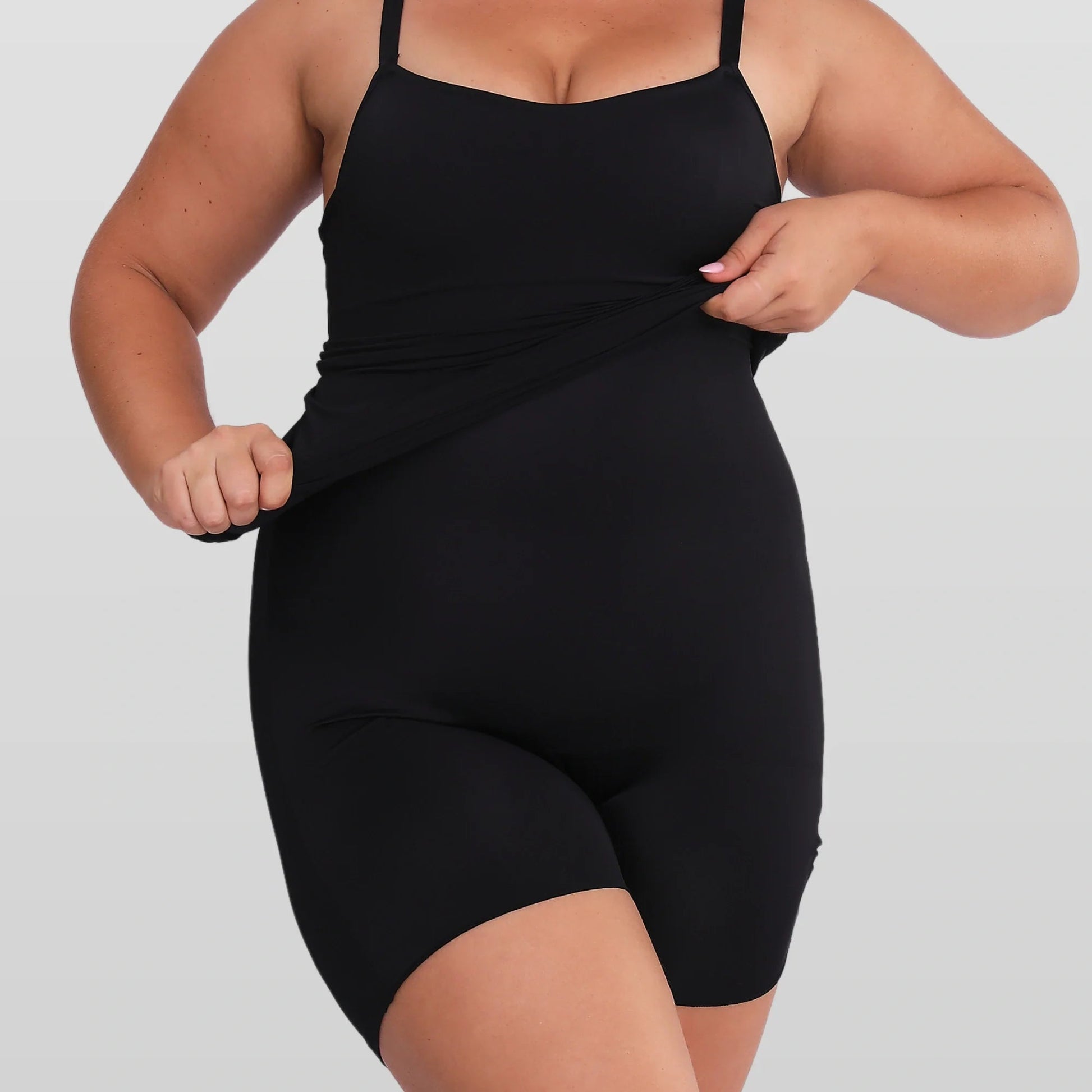 Built - In Shapewear Mini Dress - Luxmery