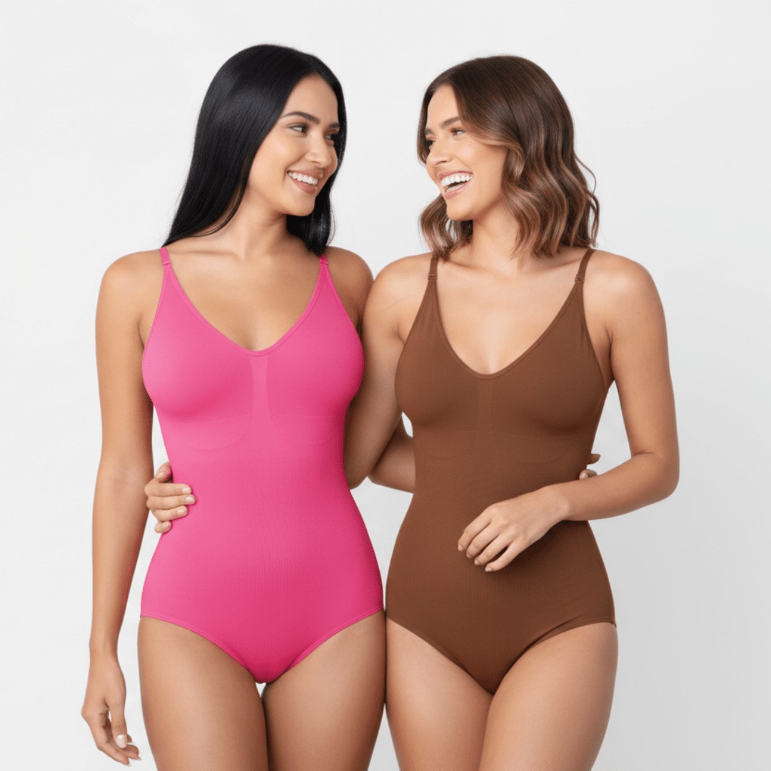 Colored Sculpting Bodysuit by Luxmery - Luxmery