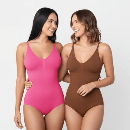 Colored Sculpting Bodysuit by Luxmery - Luxmery