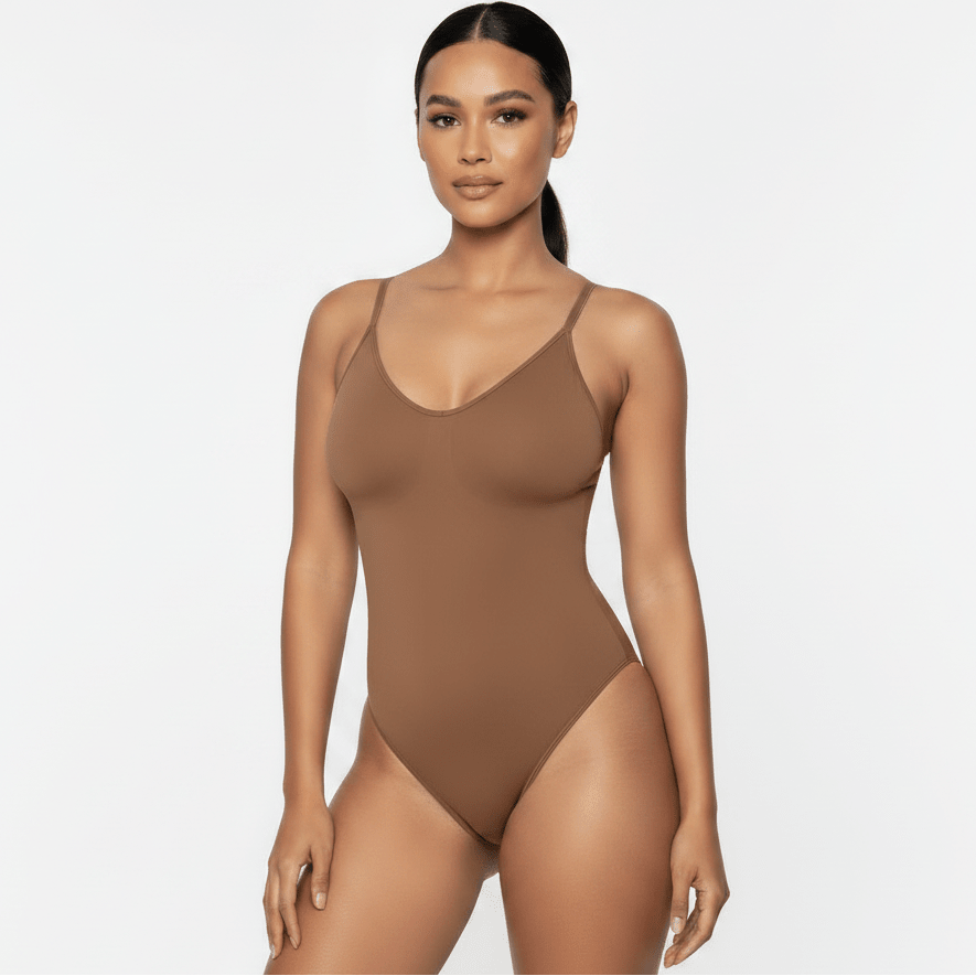 Colored Sculpting Bodysuit by Luxmery - Luxmery