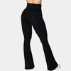 Cross Waist FlexiSculpt Yoga Flare Leggings - Luxmery