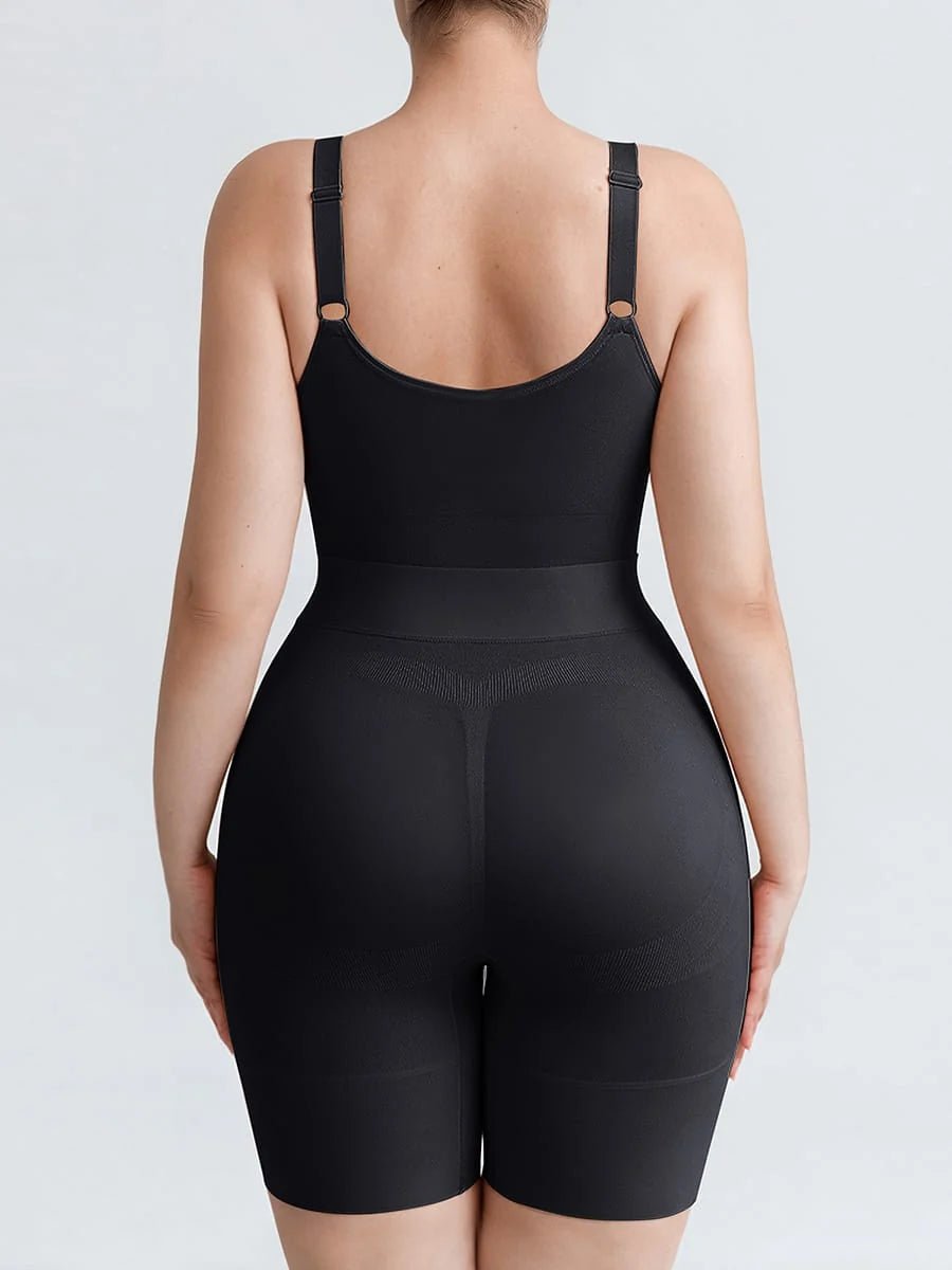 Easy Bathroom Break Sculpting Bodysuit - Thick straps - Luxmery