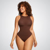 High Neck Sculpting Thong Bodysuit - Luxmery