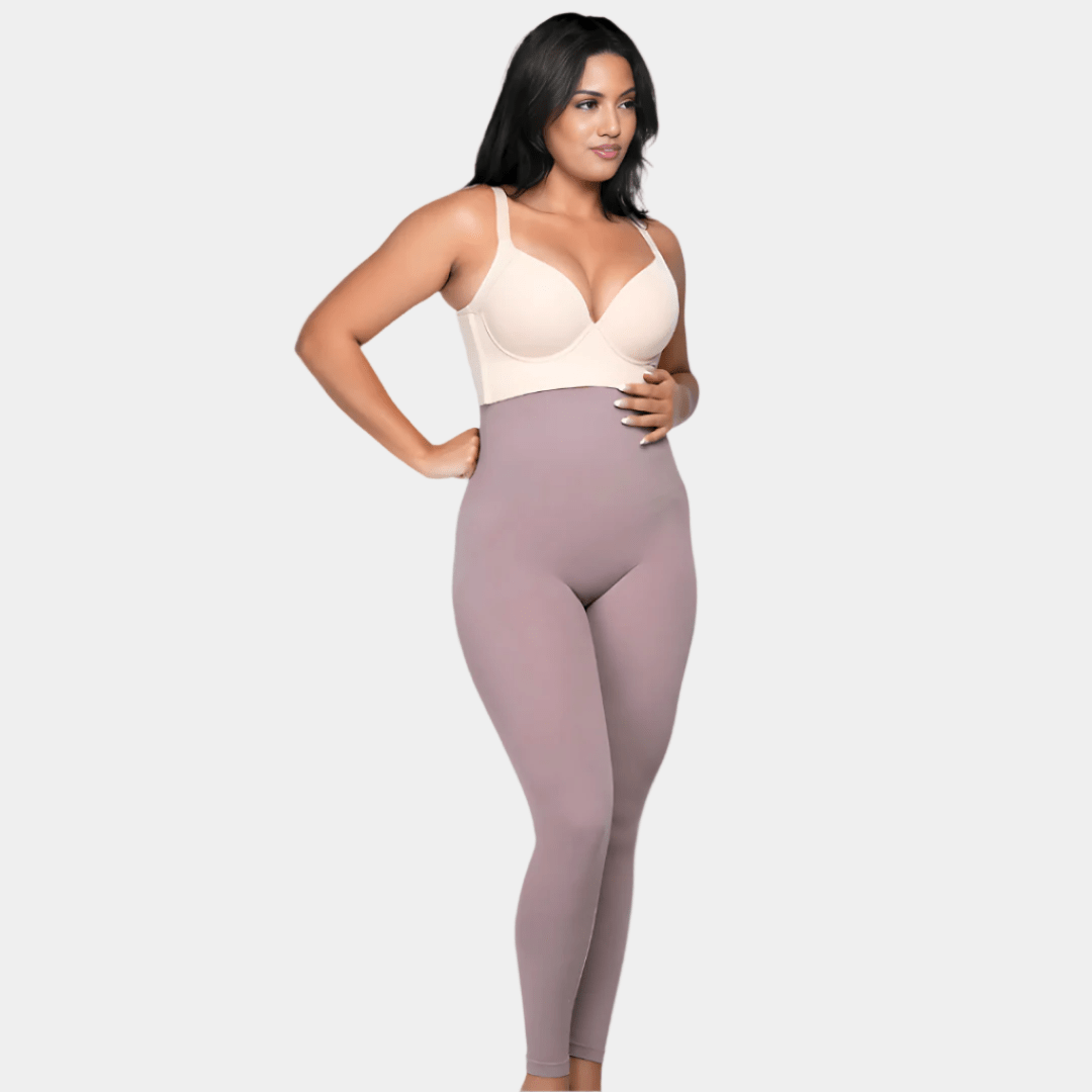 High Waisted Extra Control Shaping Leggings - Luxmery