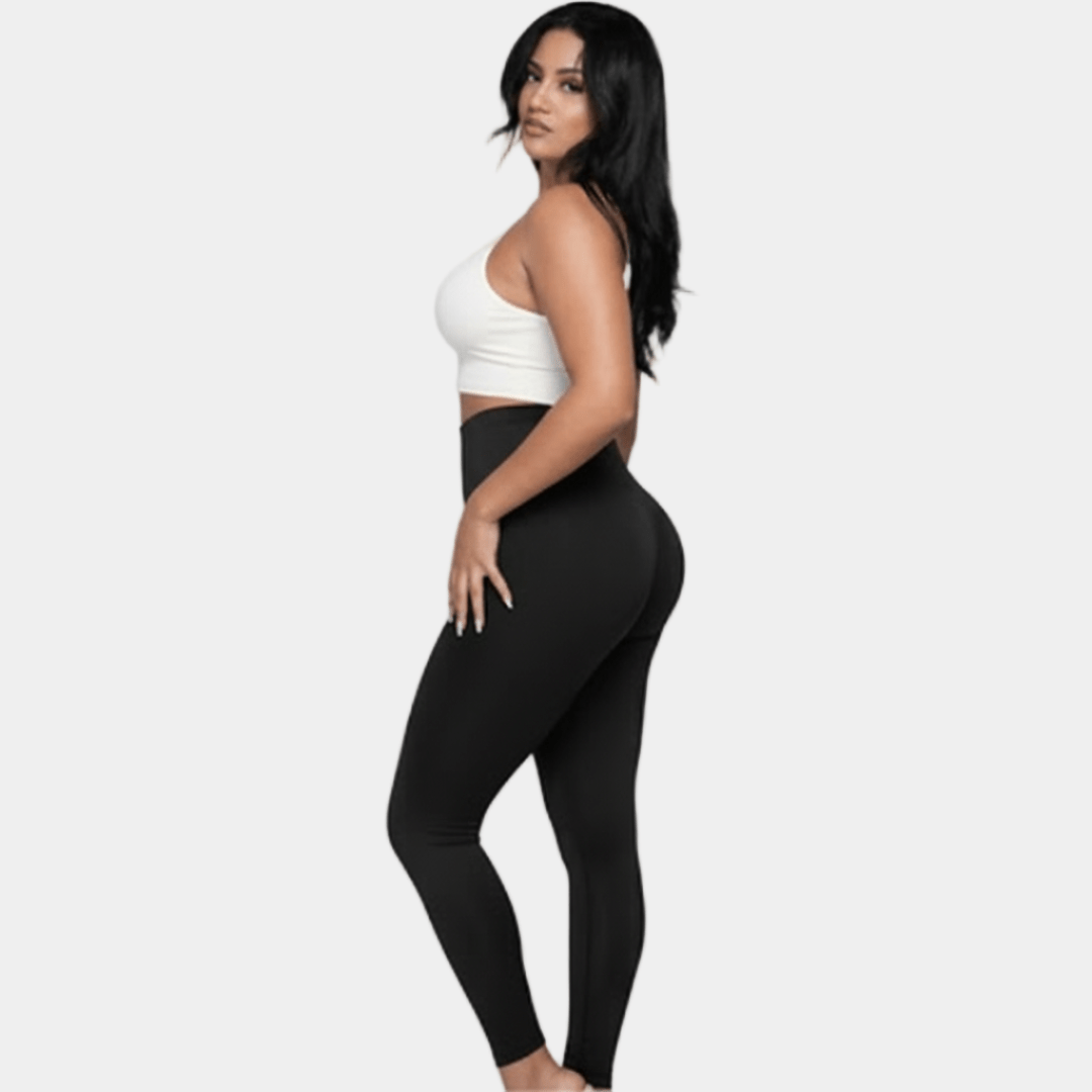 High Waisted Extra Control Shaping Leggings - Luxmery