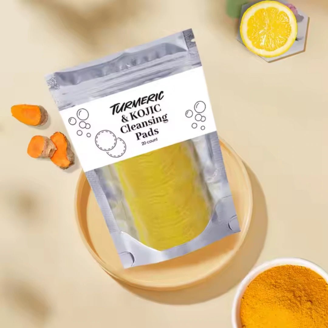 Kojic Acid Turmeric Cleansing Pads - Luxmery