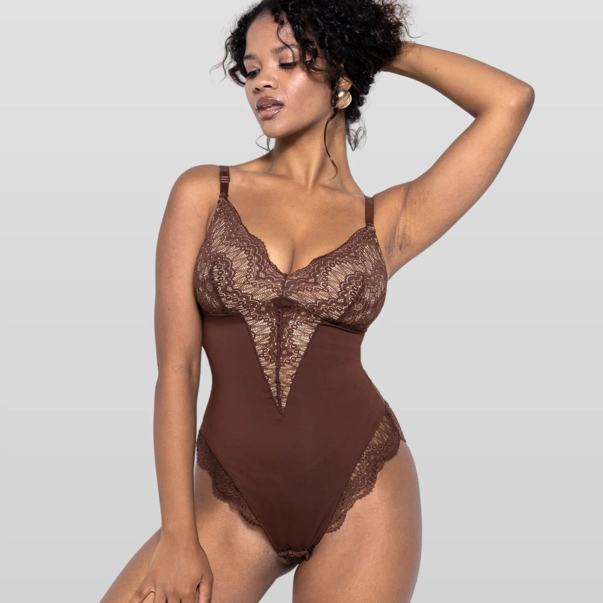 Lace Sculpting Bodysuit - Luxmery