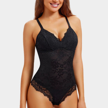 Lace Shaping Bodysuit - Luxmery