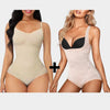 Luxmery Essentials Bundle - 1 Sculpting Bodysuit + 1 Open Bust Bodysuit - Luxmery