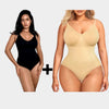 Luxmery Essentials Bundle - 1 Sculpting Bodysuit + 1 Sculpting Thong Bodysuit - Luxmery