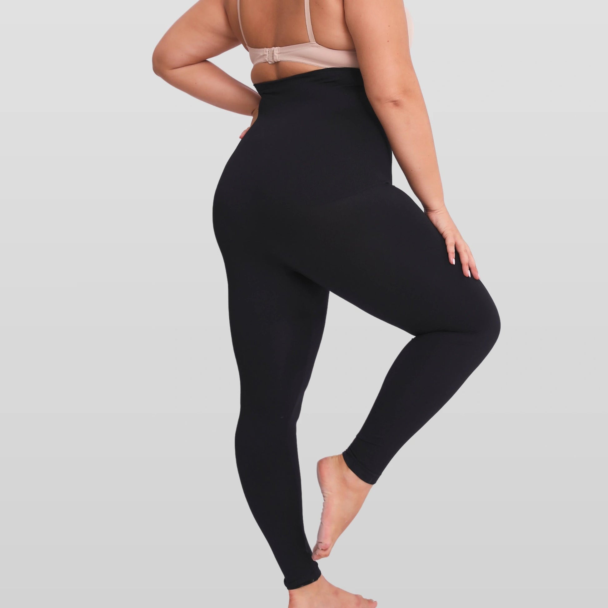 Luxmery Essentials High Waisted Tummy Control Sculpting Leggings - Luxmery