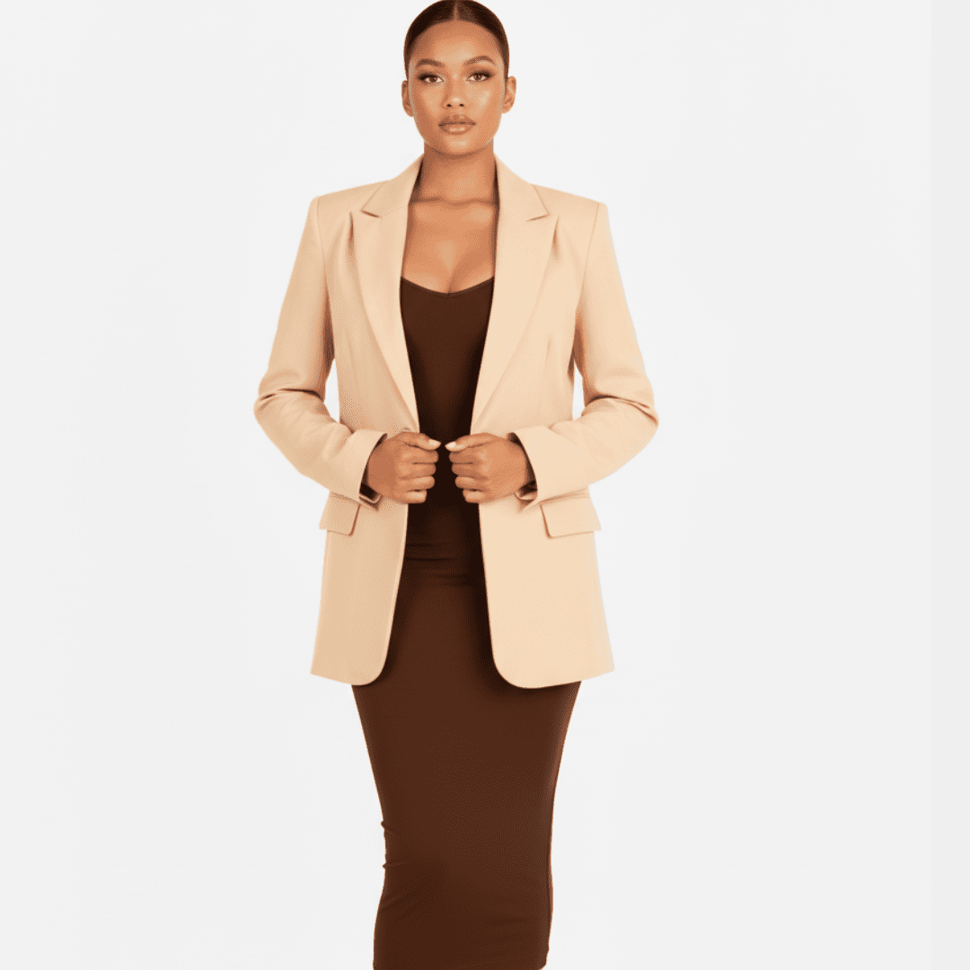 Midi Spaghetti Strap Shaping Dress - Luxmery