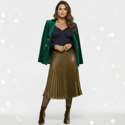 SculptFit Long Sleeve Diamond Neck Cami - Luxmery