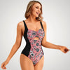 Sculpting Cut - Out Tummy Control Swimsuit - Luxmery