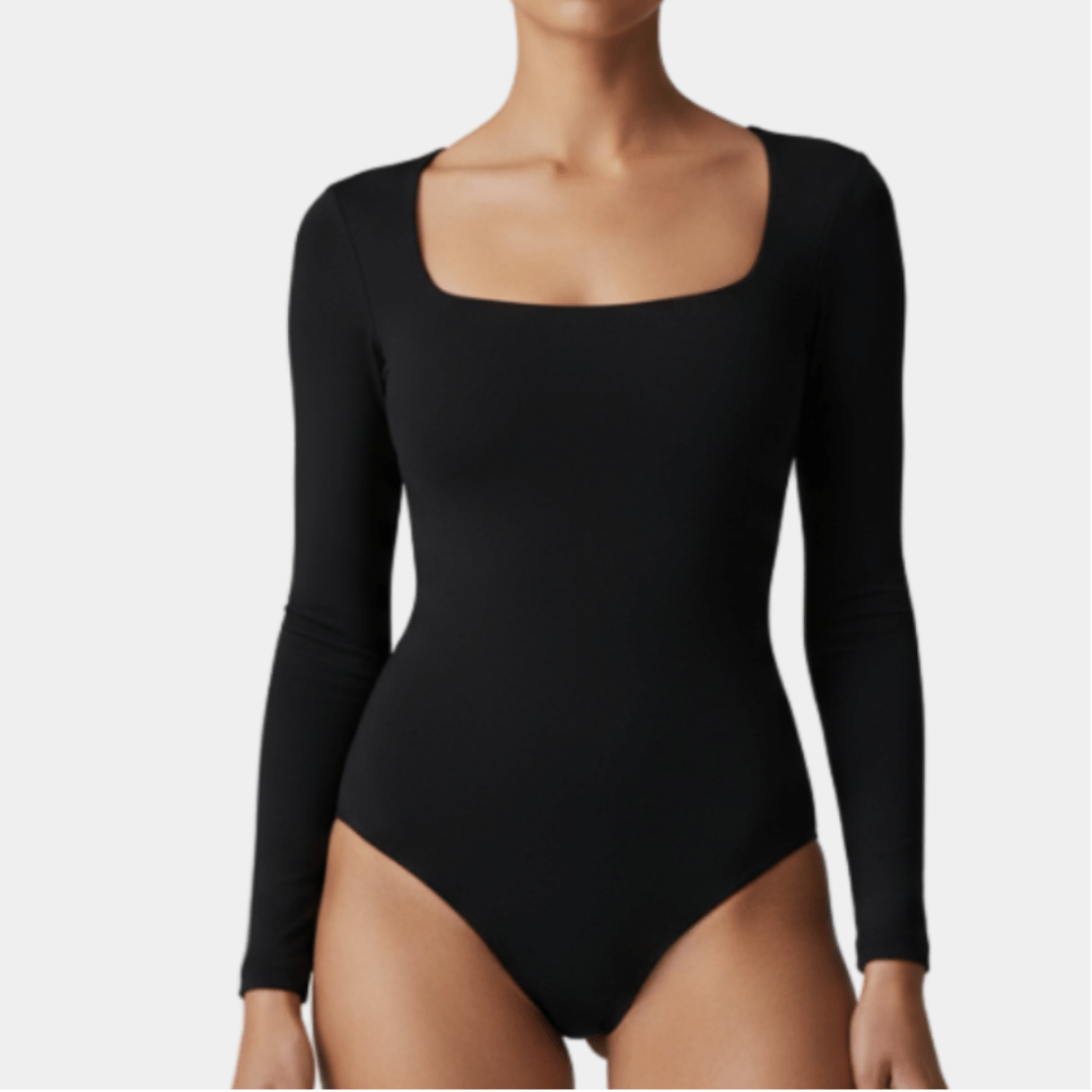 Sculpting Long Sleeve Bodysuits - Luxmery