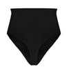 Seamless Mid - Waisted Shaper Thong Panties - Luxmery