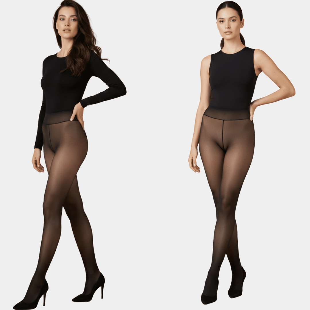 Sheer Illusion Thermal Tights - Buy 1 Get 1 Free - Luxmery
