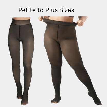 Sheer Illusion Thermal Tights - Buy 1 Get 1 Free - Luxmery