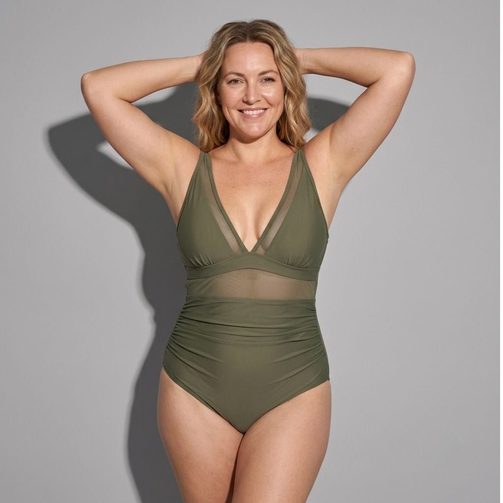 Slim Illusion Swimsuit - Luxmery