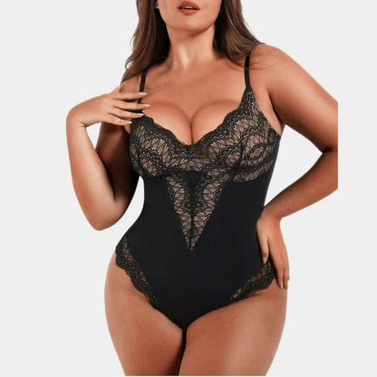 Slimming Lace Bodysuit - Luxmery