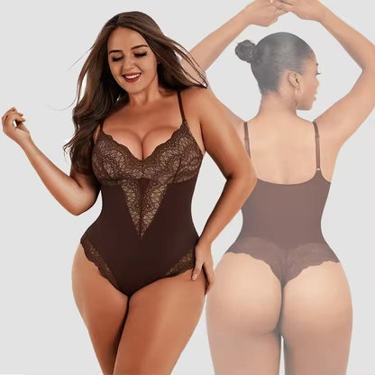 Slimming Lace Bodysuit - Luxmery