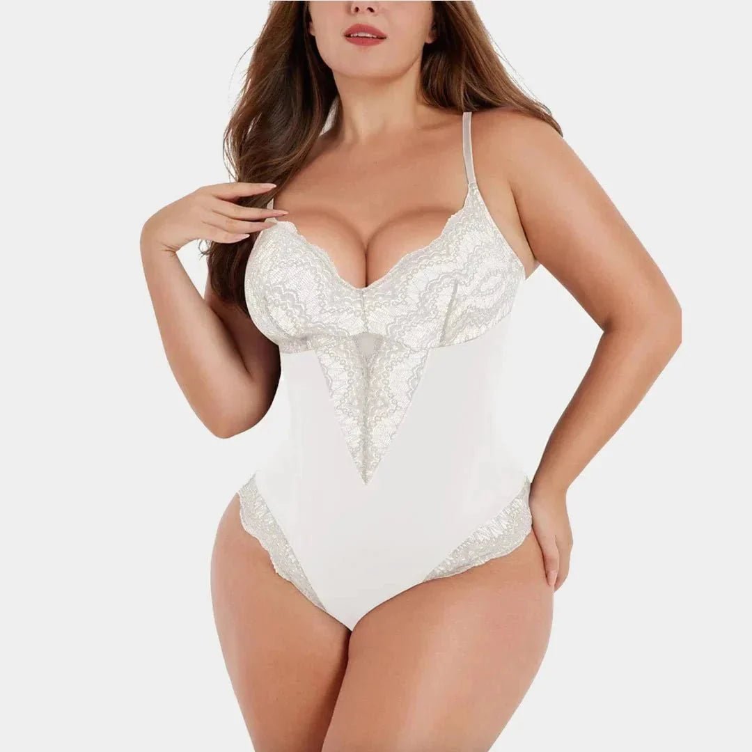 Slimming Lace Bodysuit - Luxmery