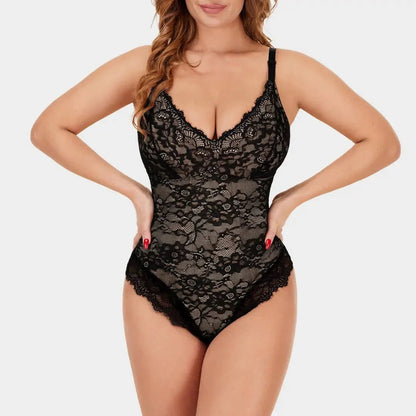 Slimming Lace Bodysuit - Luxmery