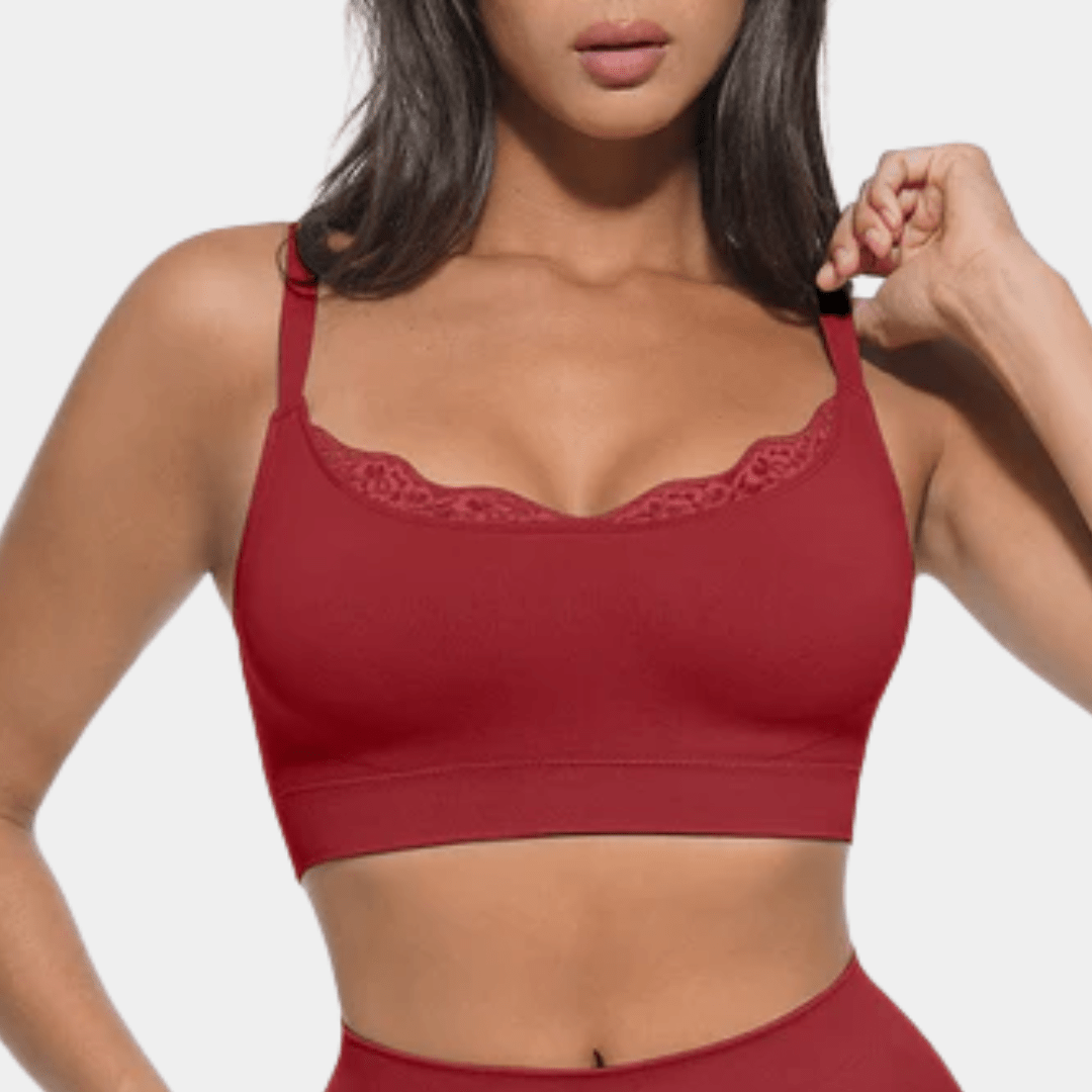 Soft Tease Seamless Lace Bralette - Luxmery