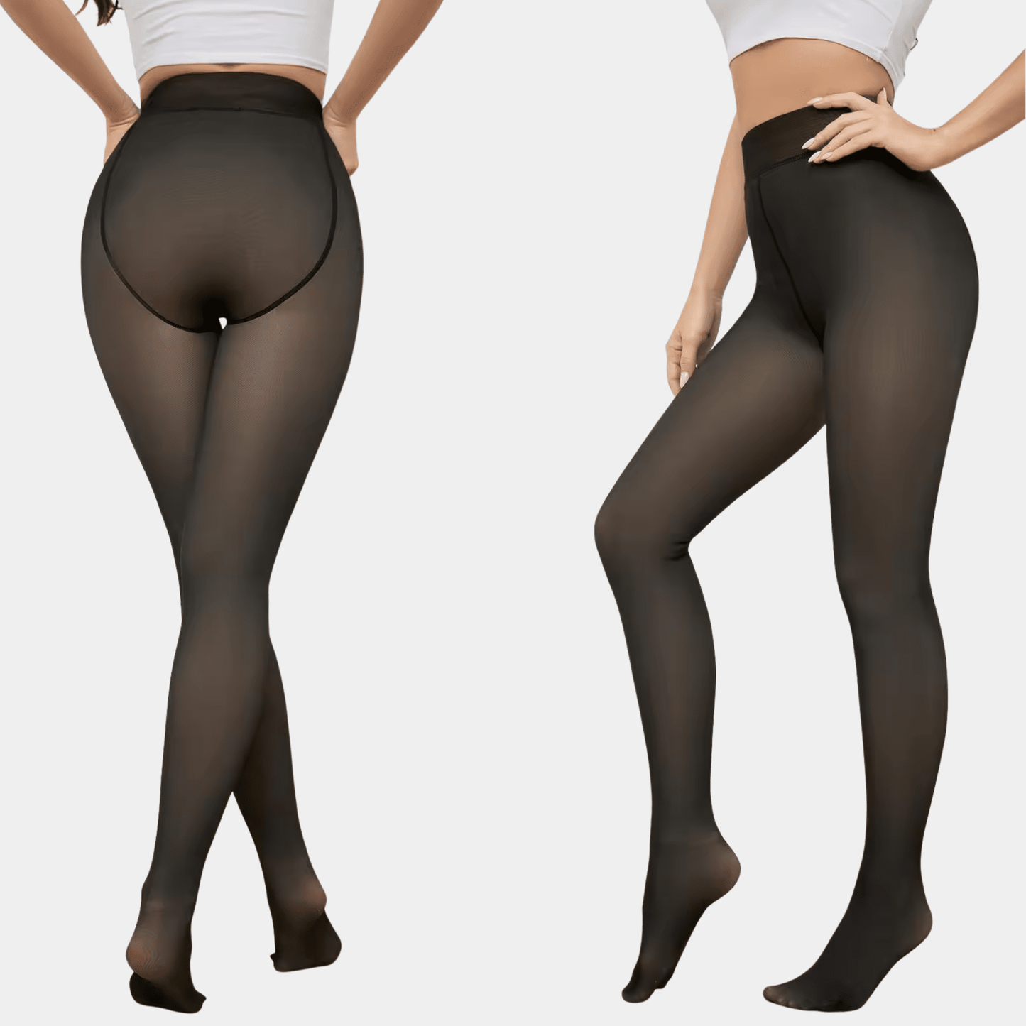 Thermal Fleece Lined Leggings - Luxmery