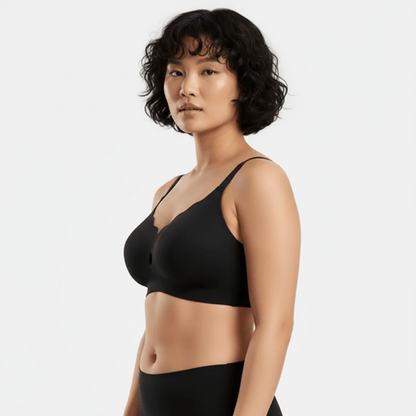 TrueCloud Scalloped Seamless Comfort Bra - Luxmery