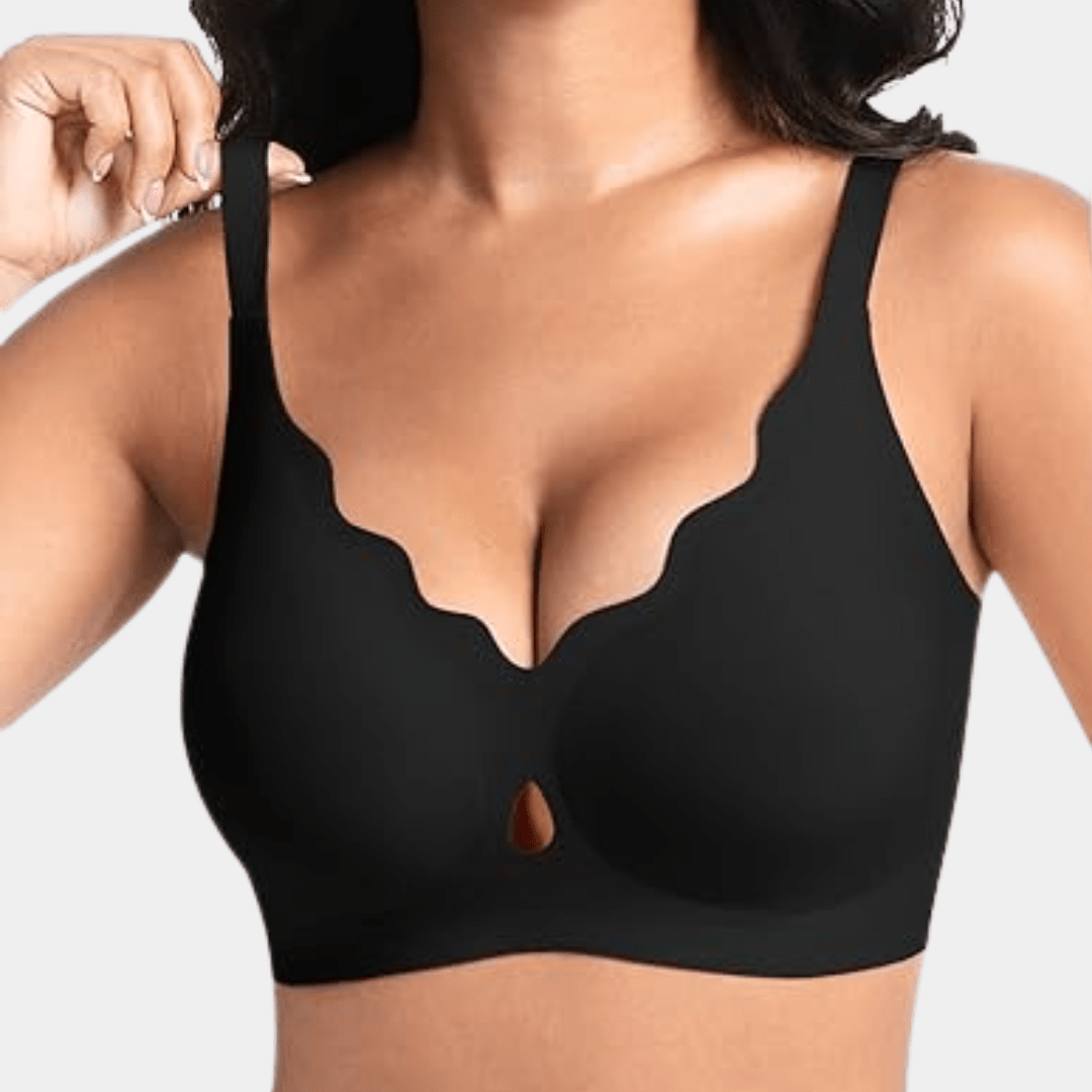 TrueCloud Scalloped Seamless Comfort Bra - Luxmery