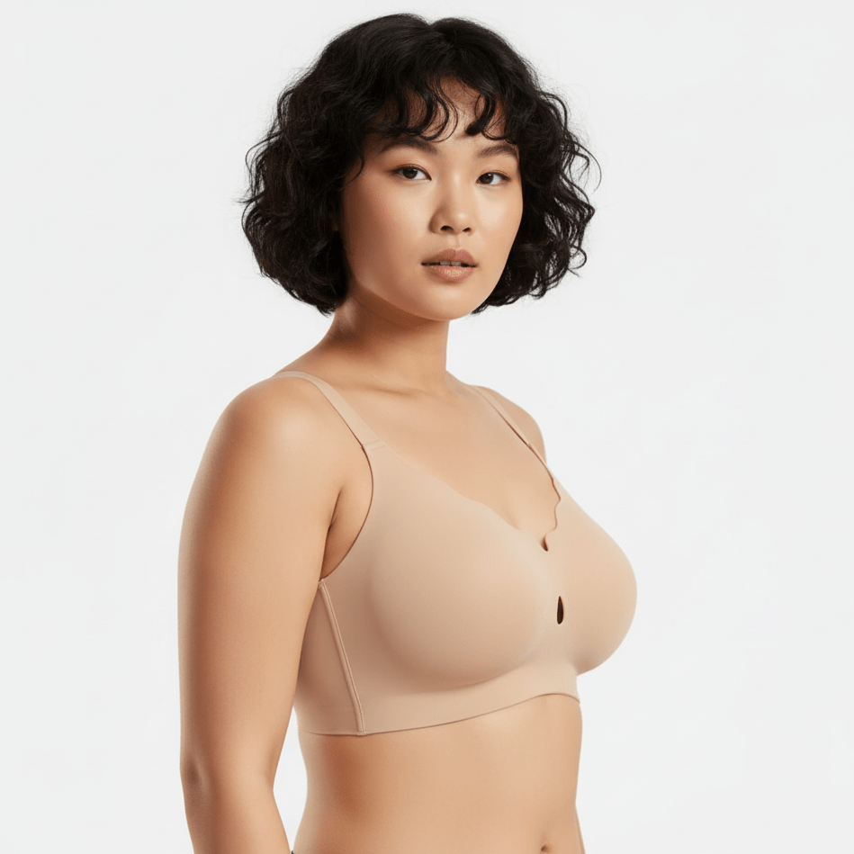 TrueCloud Scalloped Seamless Comfort Bra - Luxmery