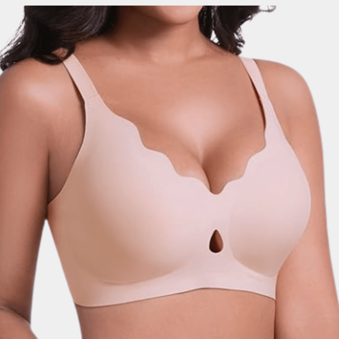 TrueCloud Scalloped Seamless Comfort Bra - Luxmery