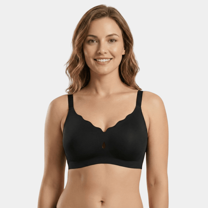 TrueCloud Scalloped Seamless Comfort Bra - Luxmery