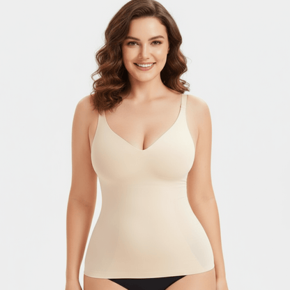 V - Neck Sculpting Cami - Luxmery