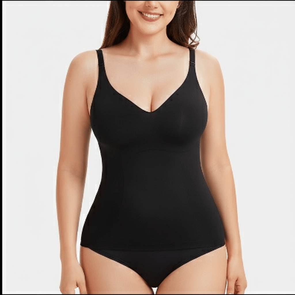 V - Neck Sculpting Cami - Luxmery