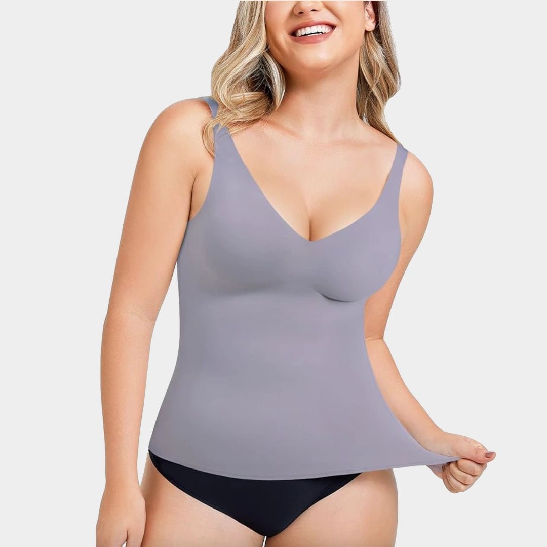 V - Neck Sculpting Cami - Luxmery