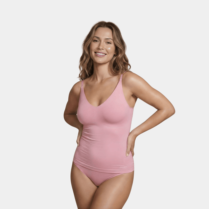 V - Neck Sculpting Cami - Luxmery