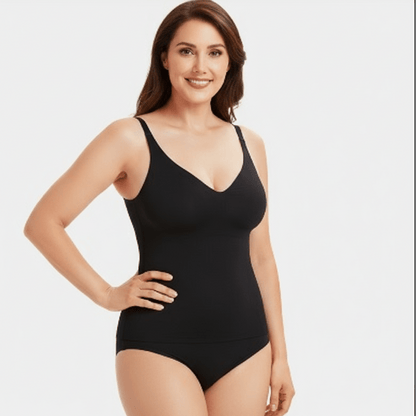 V - Neck Sculpting Cami - Luxmery