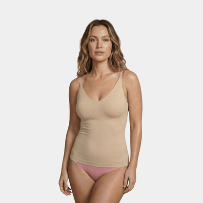 V - Neck Sculpting Cami - Luxmery