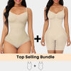 Luxmery Essentials Bundle - 1 Sculpting Bodysuit + 1 Full Bodysuit - Luxmery