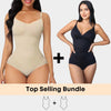 Luxmery Essentials Bundle - 1 Sculpting Bodysuit + 1 Lingerie Bodysuit - Luxmery