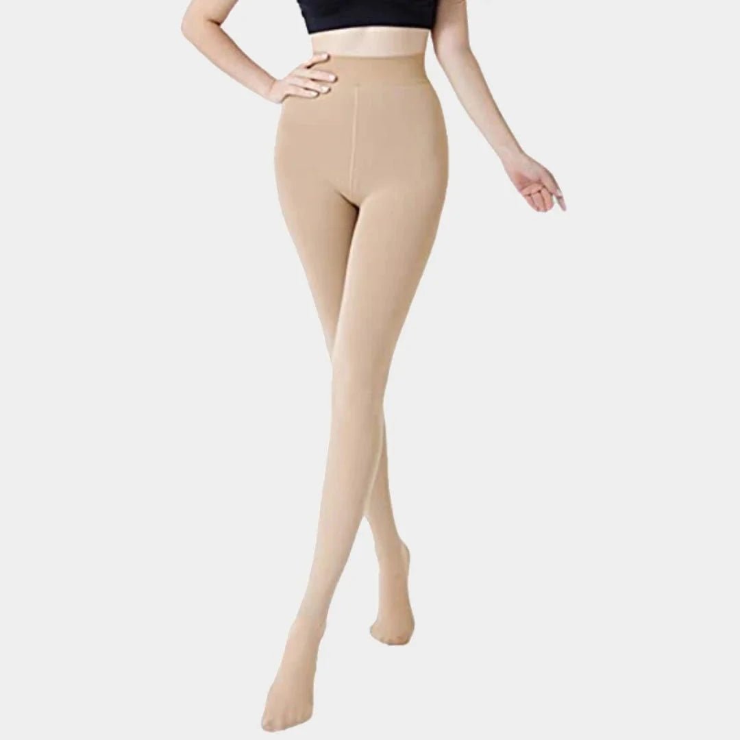 Thermal Fleece Lined Tights - Luxmery